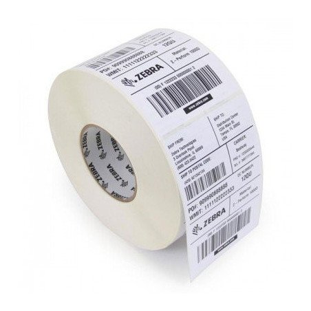 Etiqueta Original Zebra Z-Perform 1000D Zebra 10026369 - Papel, Térmica directa, Color blanco